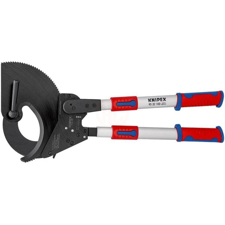 Knipex 95 32 100 TELESKOPİK KOLLU CIRCIRLI KABLO MAKASI - KNI9532100