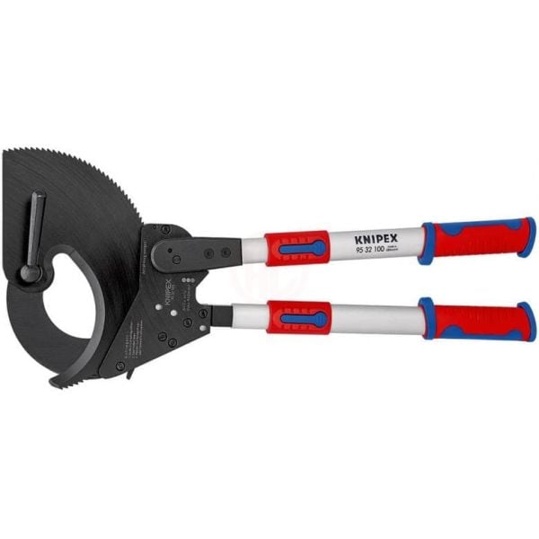 Knipex 95 32 100 TELESKOPİK KOLLU CIRCIRLI KABLO MAKASI - KNI9532100