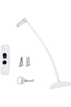 Kidmix Halatlı Emniyet Kilidi Beyaz