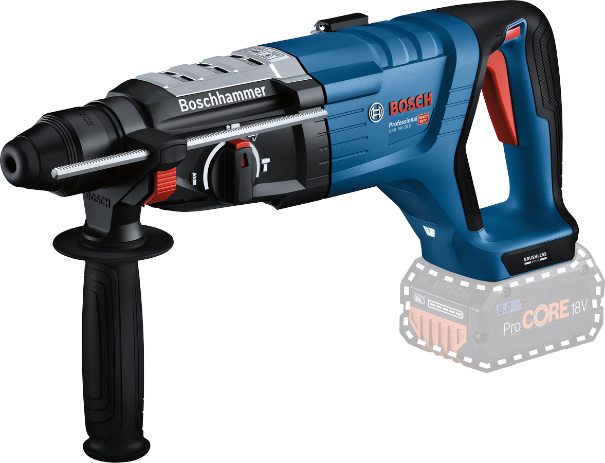 Bosch Gbh 18V-28 D Akülü Kırıcı Delici (Solo Model)