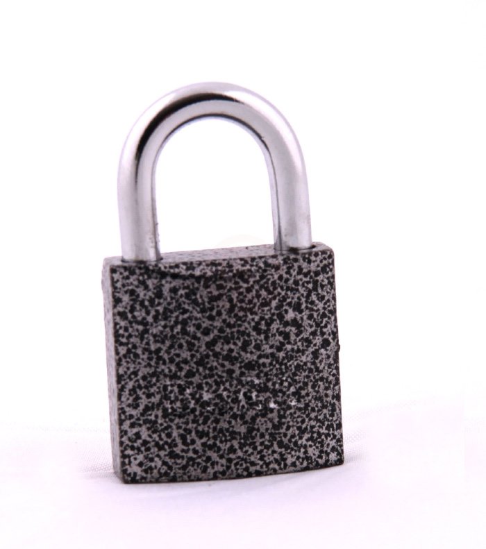 Dura Kilit DK3625 Gri Boya Asma Kilit 25 Mm