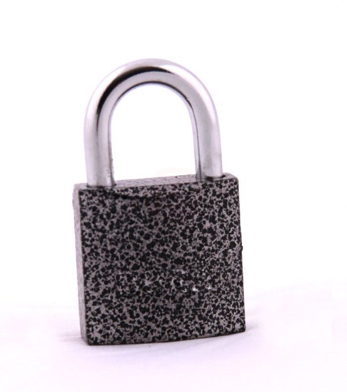 Dura Kilit DK3625 Gri Boya Asma Kilit 25 Mm