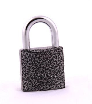 Dura Kilit DK3625 Gri Boya Asma Kilit 25 Mm