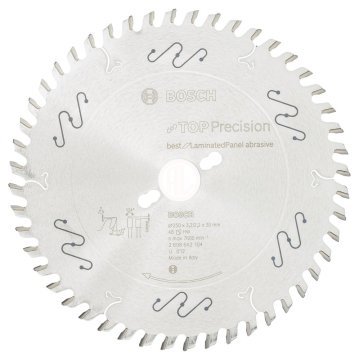 Bosch Daire Testere Bıçağı Best For LaminatedPanel Abrasive 250x30 mm 48 Diş - 2608642104