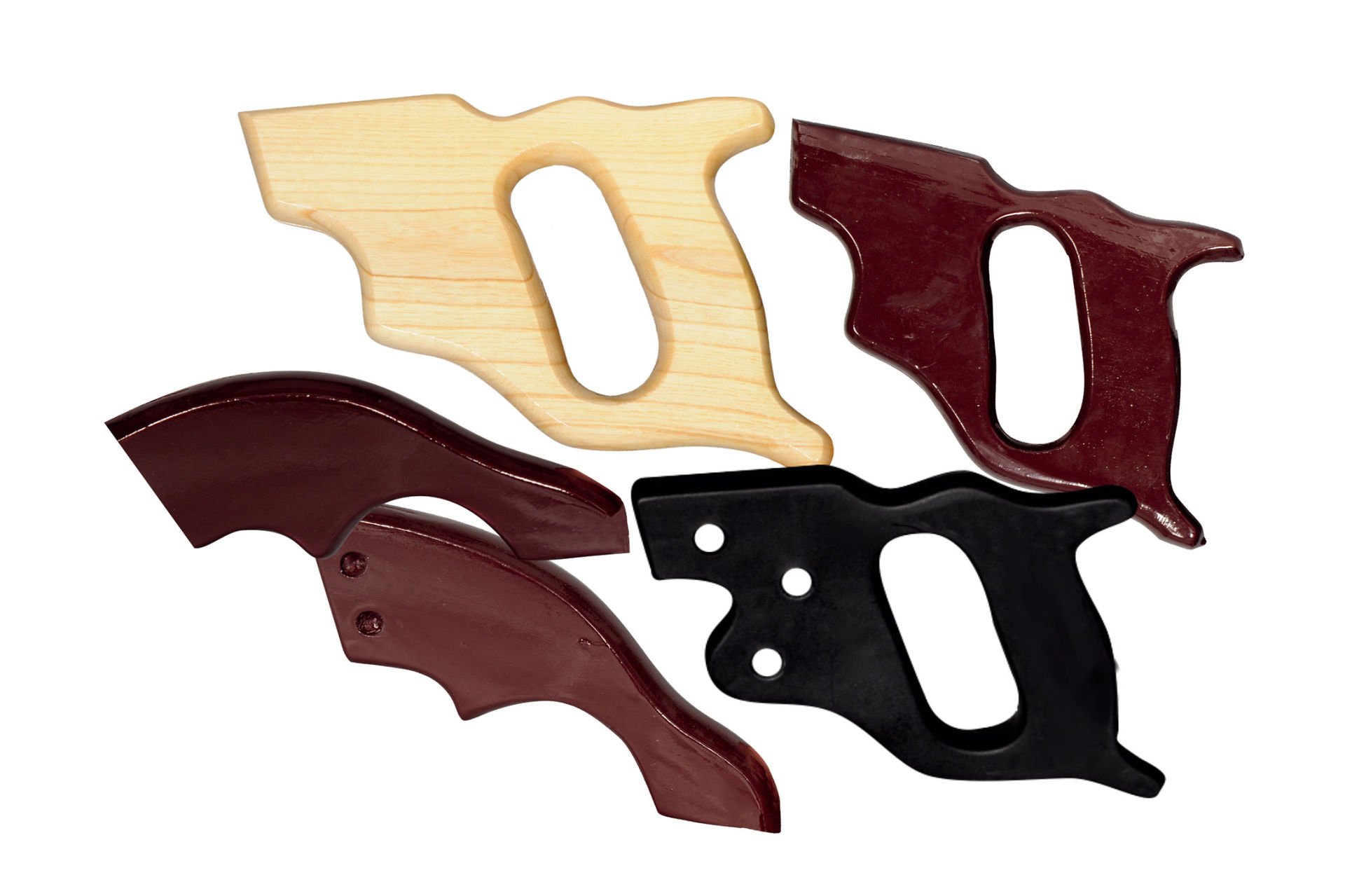 Işıklar Pala Sapı Ağaç Sap Boyalı (2.Kalite) - 400-20