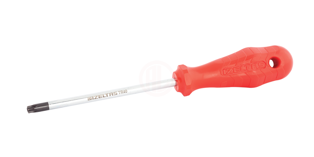 İzeltaş Delikli Torx Uçlu Tornavida TR25 4,5x100 mm