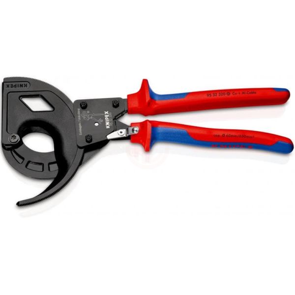 Knipex 95 32 CIRCIR MEKANİZMALI KABLO MAKASI 320 MM - KNI9532320