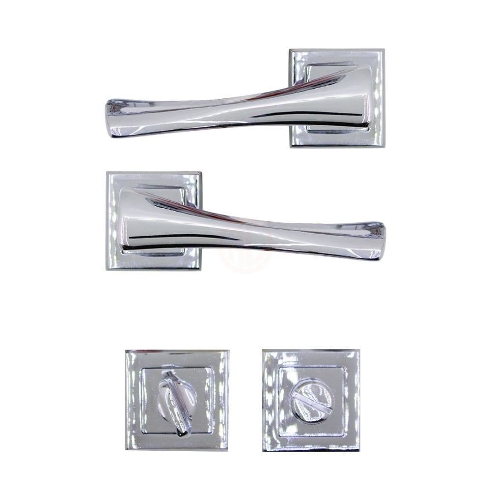 Nobel Proline Krom Kare Rozetli Wc - 700908229