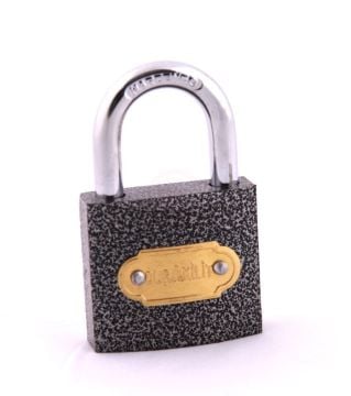 Dura Kilit DK3632 Gri Boya Asma Kilit 32 Mm