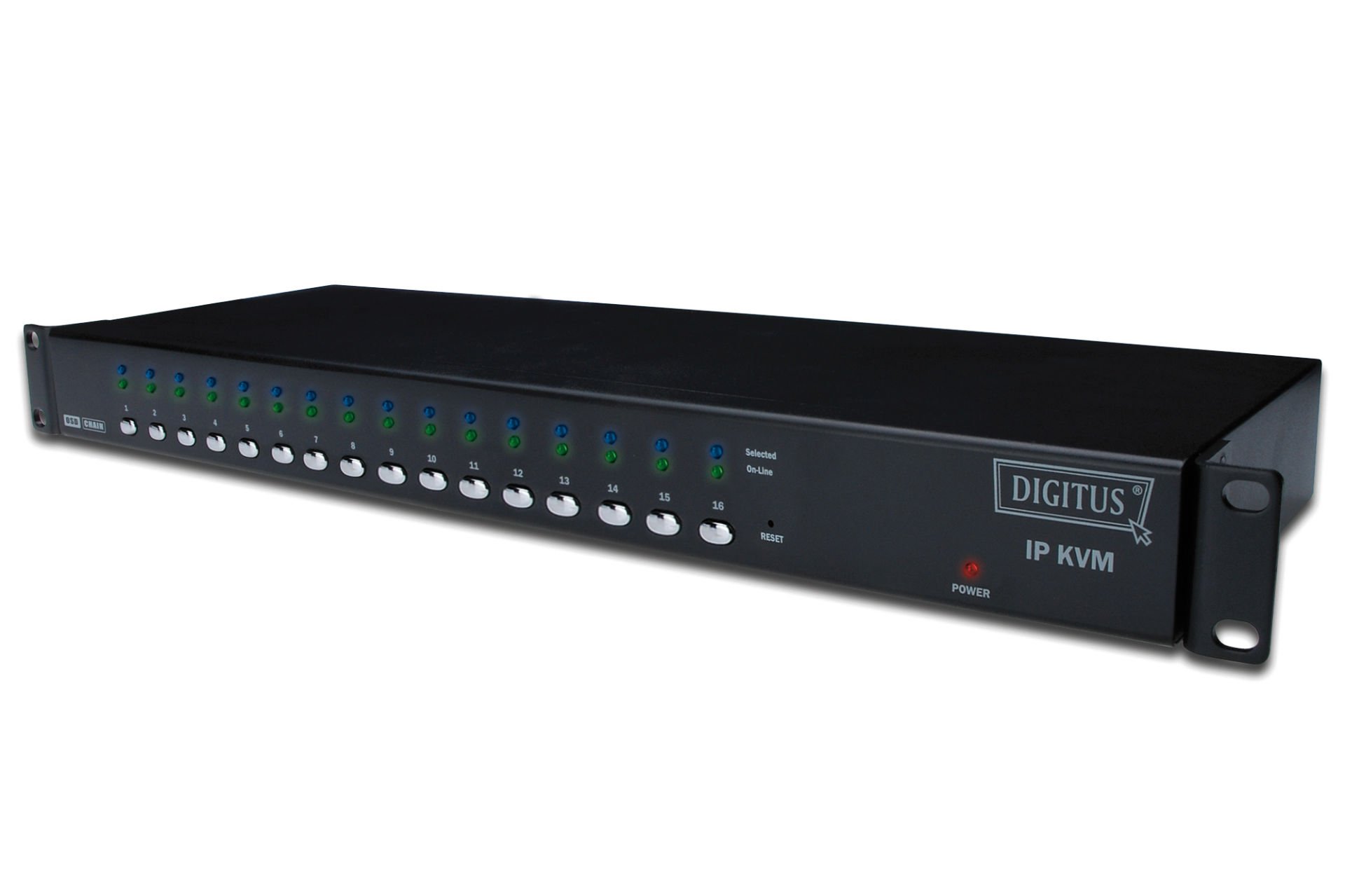 Assmann 16 Port Ps/2 - Usb Kvm On The Net™, 1 Lokal 1 Uzak Kullanıcı Erişimi
