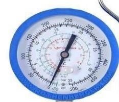 Rothenberger A.Basınç Saati. 80 mm K.Lu R22 R134A R410A - 170705