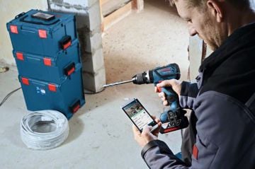 Bosch Akülü Darbeli Vidalama Matkabı GSB 18V-60 C (Aküsüz) - 06019G2102