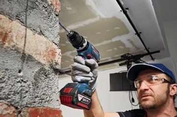 Bosch Akülü Darbeli Vidalama Matkabı GSB 18V-60 C (Aküsüz) - 06019G2102