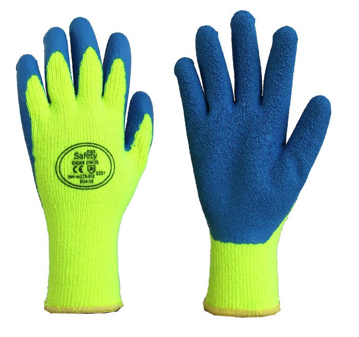 Maxsafety Lateks Kaplı Kış Eldiveni No: 10 - MAXLTX-012