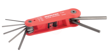 İzeltaş Kaset Allen Anahtar Takımı 7 Parça 1,5 - 6 mm