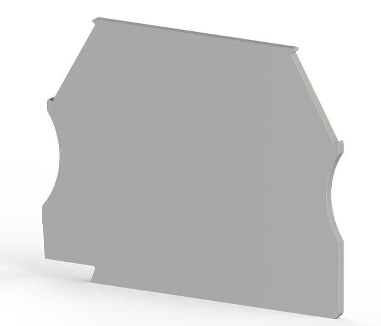 Klemsan Nihayet Plakası Avk Serisi Gri Npp / Avk 2,5-10 (Gri) (444120)