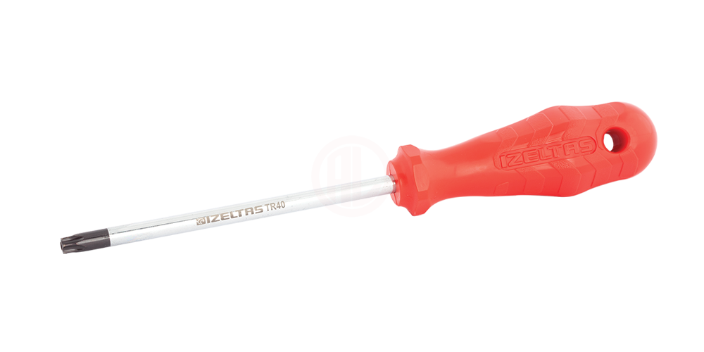 İzeltaş Delikli Torx Uçlu Tornavida TR40 7x125 mm