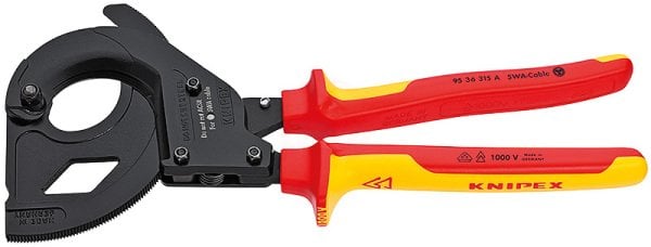 Knipex 95 36 CIRCIR MEKANİZMALI KABLO MAKASI 315A MM - KNI9536315A