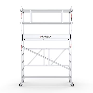 Çağsan ProTUBE F Profesyonel Alüminyum İskele 1,8 Mt - ProTUBE F180