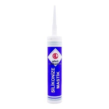 Alsil Silikonize Akrilik Mastik 500 Gr Beyaz