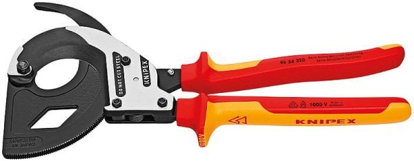 Knipex 95 36 CIRCIR MEKANİZMALI KABLO MAKASI 320 MM - KNI9536320