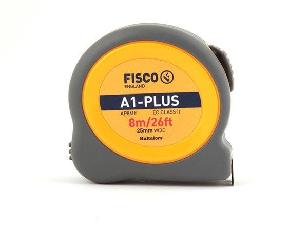 Fisco Çelik Şerit Metre A1 Plus 8M 25 mm