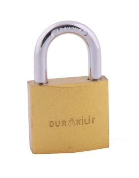 Dura Kilit DK4638 Sarı Asma Kilit 38 Mm