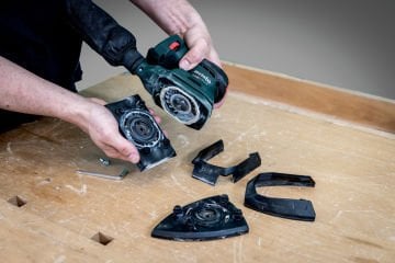 Metabo Akülü Zımpara Makinesi Üçgen PowerMaxx SMA 12 BL (Aküsüz)