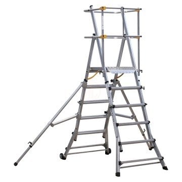 Çağsan TelePro Teleskopik Çalışma Platformu 5+1 Basamaklı - TP200