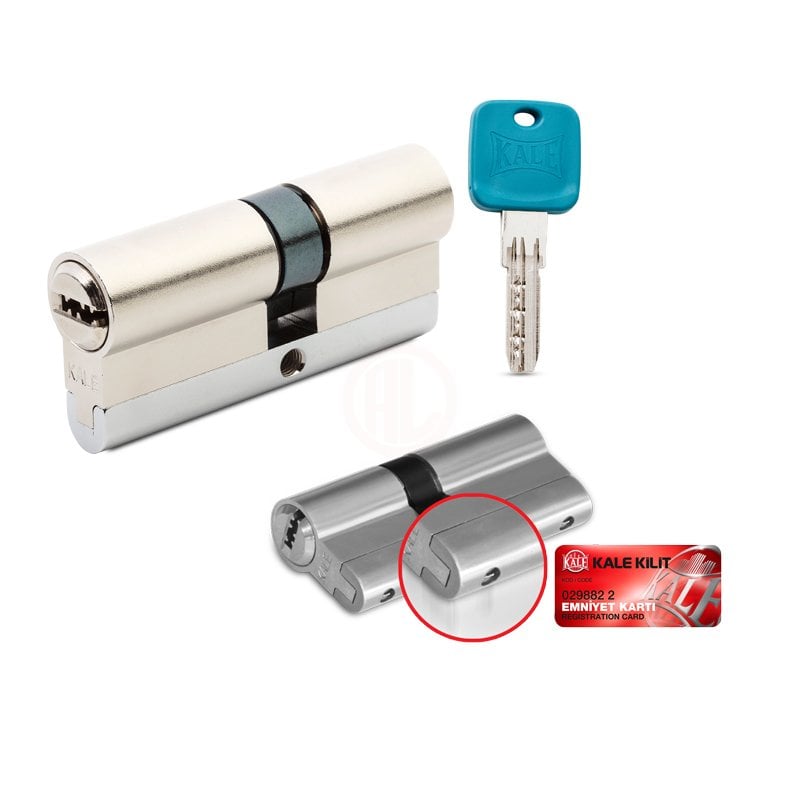 Kale Yüksek Güvenlikli Sistem Silindir Emniyet Kartlı Sarı 68 mm (26+10+32 mm) - 164YGSSE0002