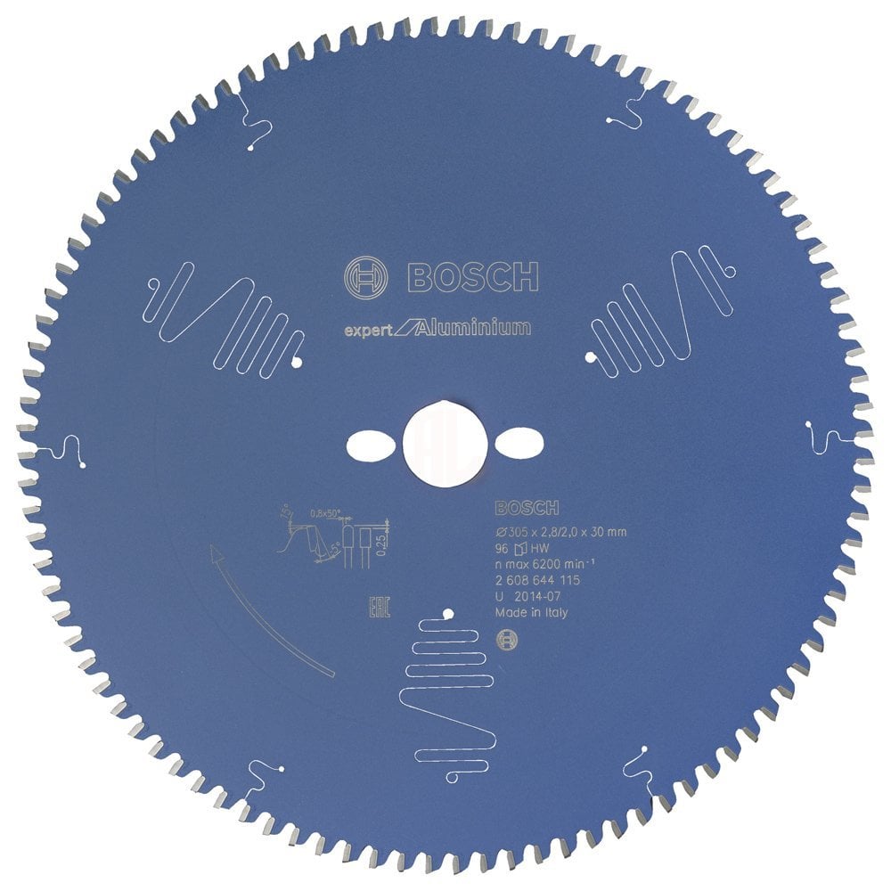 Bosch Daire Testere Bıçağı Expert For Aluminium 305x30 mm 96 Diş - 2608644115