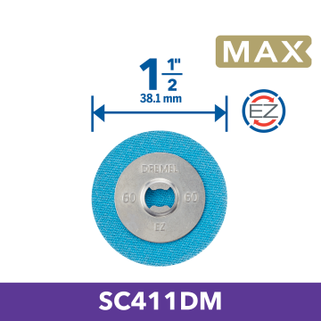 Dremel Max Zımparalama Aksesuarları Max Ez Speed Clic: Zımpara Diskleri (Sc411Dm) - 2615S411DM
