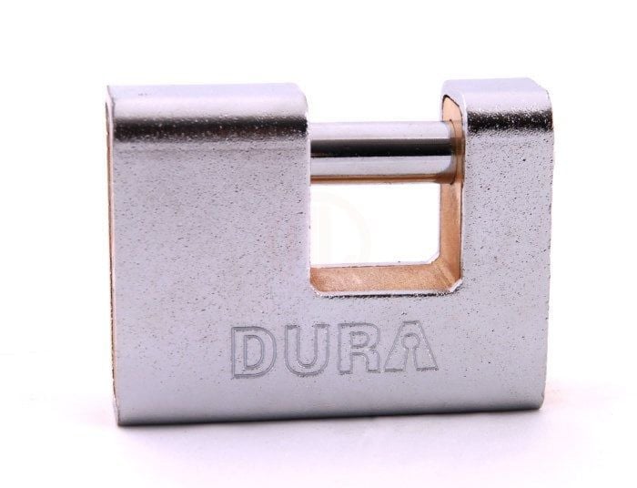 Dura Kilit DK6380 Yandan Açmalı Krom Kilit