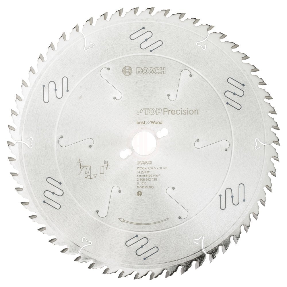 Bosch Daire Testere Bıçağı Best For Wood 350x30 mm 54 Diş - 2608642120