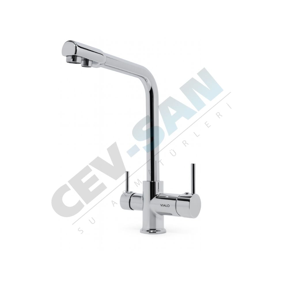 Cevsan Arıtmalı Arıtmalı Le Lavabo Bataryası Krom