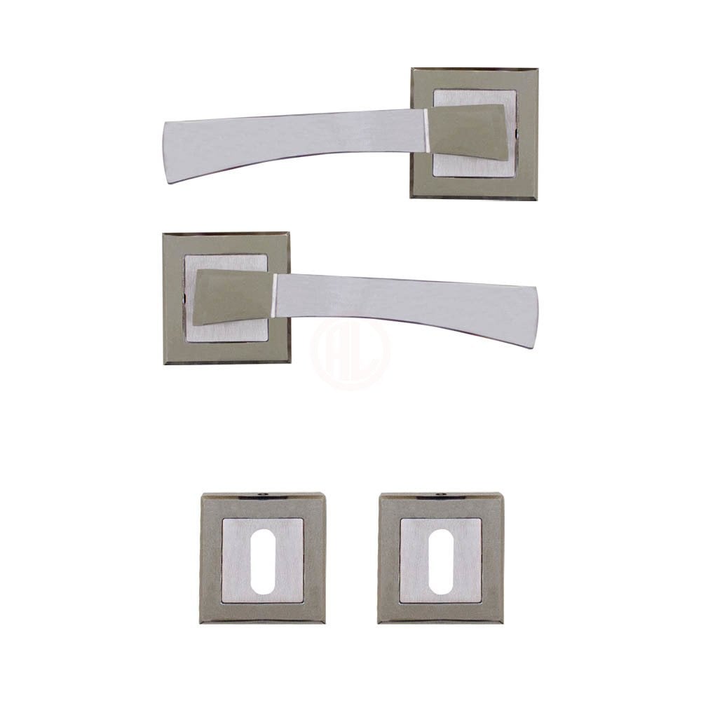 Nobel Bermuda Nikel Saten Kare Rozetli Oda - 76406293