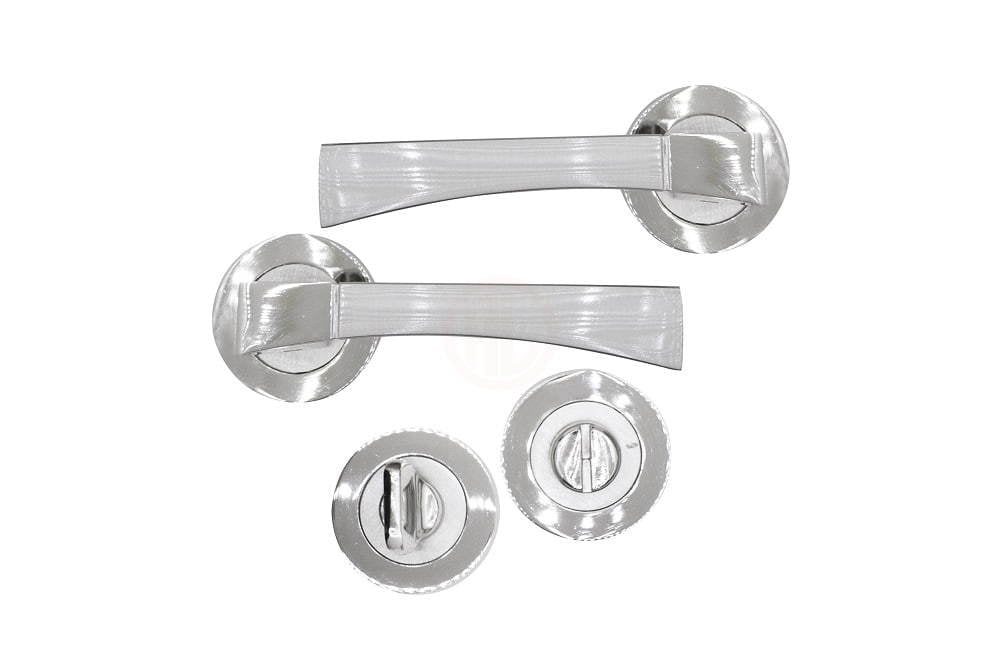 Nobel Bermuda Nikel Saten Rozetli Wc - 7640893