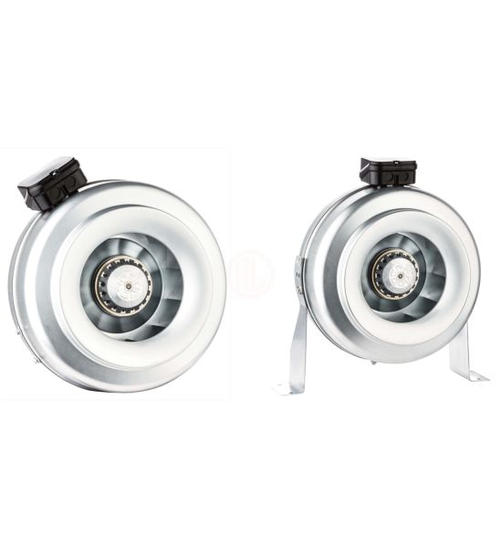Bahçıvan Yuvarlak Kanal Fanı Geriye Eğimli 230V 135W 1400rpm - BDTX 355-A