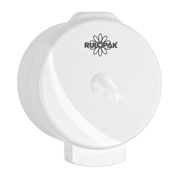 Rulopak Modern Mini Cimri İçten Çekmeli Tuvalet Kağıdı Dispenseri Beyaz