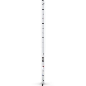 Çağsan İki Parçalı Sürgülü Alüminyum Merdiven 2x17 Basamaklı - TS10010