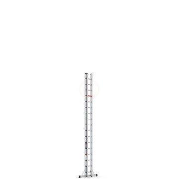 Çağsan İki Parçalı Sürgülü Alüminyum Merdiven 2x17 Basamaklı - TS10010