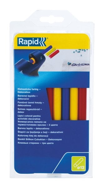 Rapid Silikon Çubuk 12x190 mm 250 Gr (Kırmızı/Mavi/Sarı) - 24941400