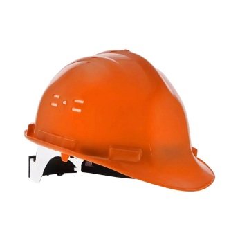 Essafe Vidalı Baret Ter Bantlı Hava Delikli Kulaklık Takılabilir CE EN 397 Turuncu - GE1548T