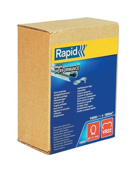 Rapid Tel Örgü İçin Halka Teli VR22 (5-11 mm) Galvaniz (1 Paket/1600 Adet) - 40108810