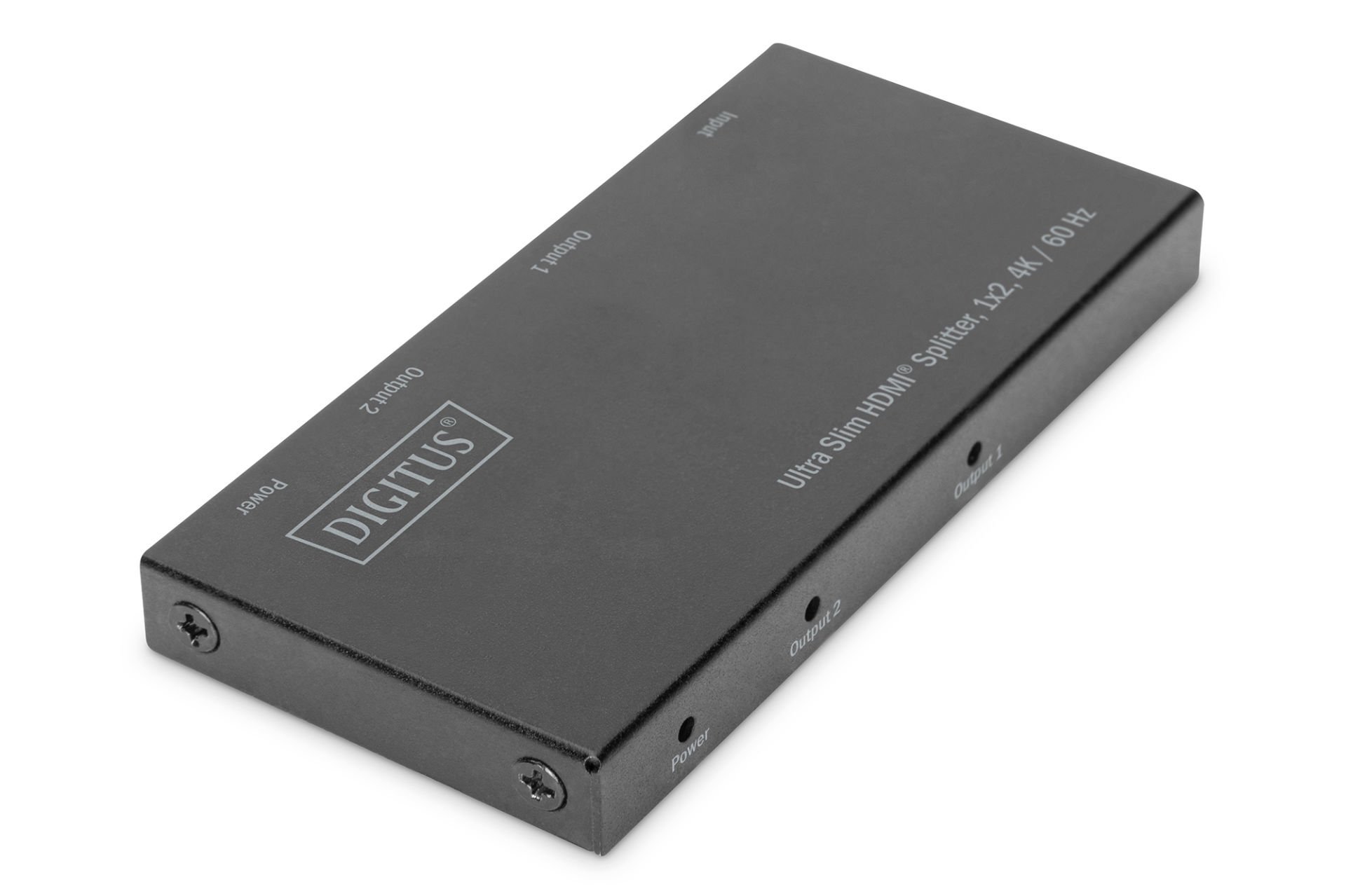 Assmann Digitus Ultra İnce 2 Portlu Hdmı Çoklayıcı, 4K/60Hz Hdr, Hdcp 2.2, 18 Gbps, Elektrik Beslemesi Micro Usb