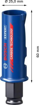 Bosch Delik Açma Testeresi Expert PC-Plus sMC 25 mm - 2608900454