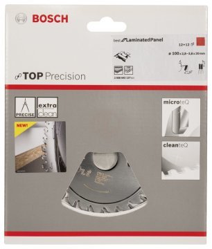Bosch Daire Testere Bıçağı Best For LaminatedPanel 100x20 mm 12+12 Diş - 2608642127