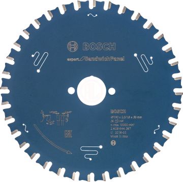 Bosch Daire Testere Bıçağı Expert For SandwichPanel 190x30 mm 36 Diş - 2608644367
