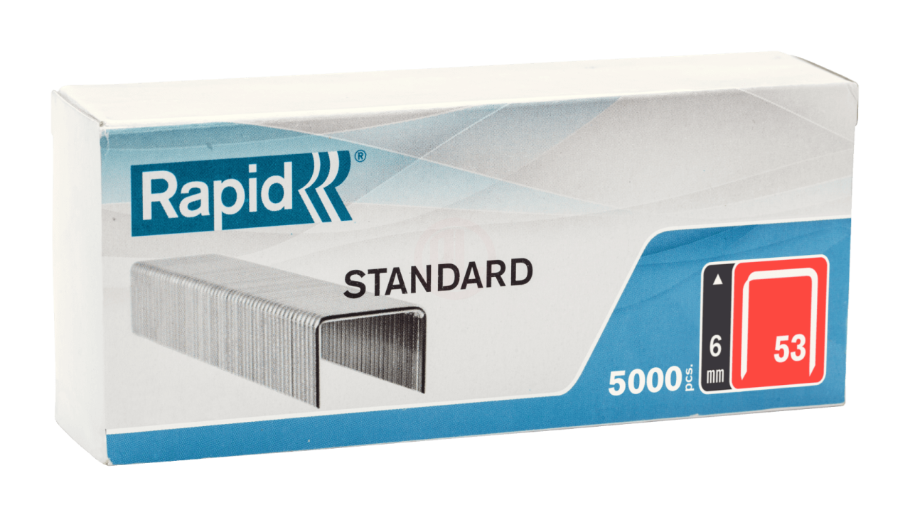 Rapid 53/6 Galvaniz Kaplı Zımba Teli 5000 Adet - 40108657
