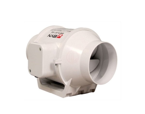 Bahçıvan Yuvarlak  Kanal Fanı Karma Akışlı 230V 20-18W 2200-1850rpm - BMFX 100/2V